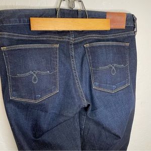 Lucky Brand Lolita Boot Jeans Dark Wash White Oak Denim. 4/27 ankle length.